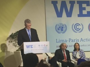 The President addressed sustainable energy for all at energy day of COP21