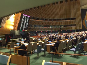 UN GA votes on 2016-17 budget 