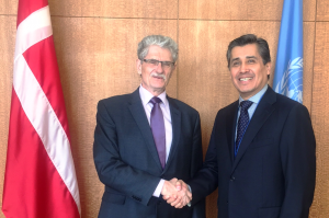 Meeting with new Permanent Representative of Mexico to the UN, Ambassador Juan José Gómez Camacho