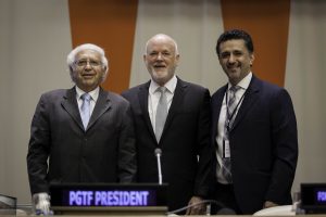 Peter Thomson, President of the seventy-first session of the General Assembly at the opening ceremony of the 2016 G77 & China Foreign Ministers Annual Meeting.
