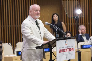 Official Opening of High-Level SDG Action Event on Education. General Assembly President, Peter Thomson speaking