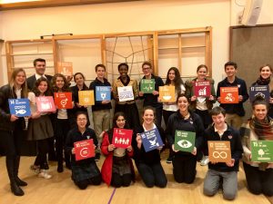 Dessima Williams teaching SDGs
