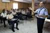 МООНСГ играет ключевую роль в подготовке курсантов полиции этой карибской страны, 2009 год. Фото ООН/Марко Дормино