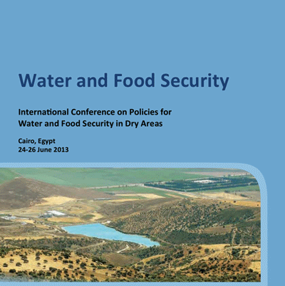 Conferencia Internacional sobre políticas del agua para la seguridad alimentaria en zonas áridas