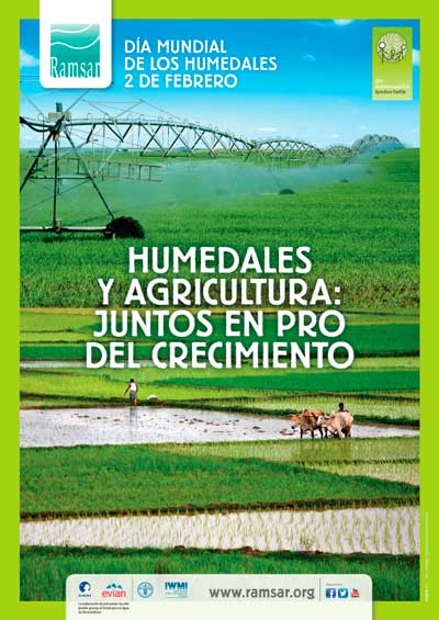 Humedales se centró en la importancia de los humedales para la agricultura!.
