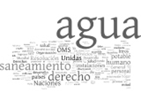 imagen de términos sobre agua y derecho humano