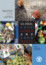 Portada de Global food losses and food waste. Extent, causes and prevention