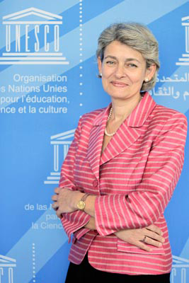 Irina Bokova, directora general de UNESCO