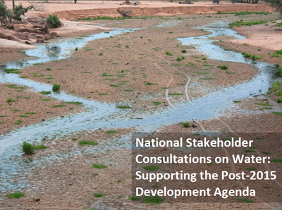 Se publican los resultados de las consultas nacionales sobre agua.