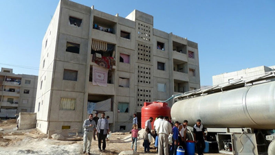 La interrupción de los servicios de saneamiento pone en riesgo la salud de la infancia en Siria