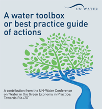 portada de La caja de herramientas del Agua, UNW-DPAC