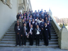 Grupo de participantes de la Conferencia de la GWOPA en Zaragoza, España