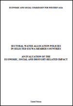 Sectoral water allocation policies in selected ESCWA member countries