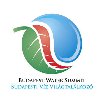 2013 Budapest Water Summit: The Role of Water and Sanitation in the Global Sustainable Development Agenda. Logo