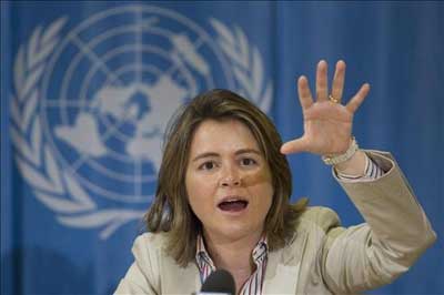 Catarina de Albuquerque, UN expert on right to safe drinking water and sanitation