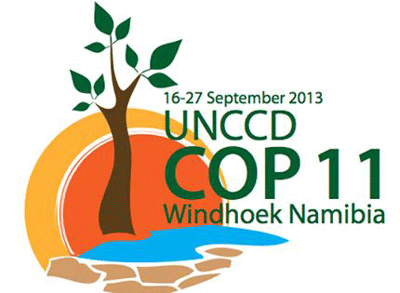 11th Session of the Conference of the Parties to the UN Convention to combat desertification. Logo