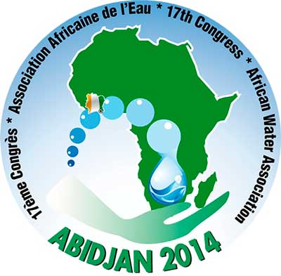 Logo. 17º Congreso de la Asociación Africana del Agua. 