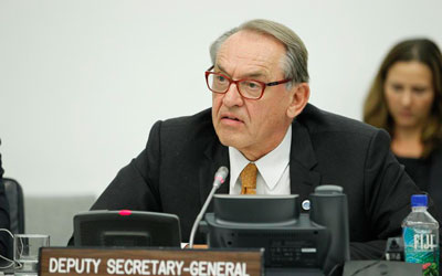 Vice-Secretario General de las Naciones Unidas. Jan Eliasson