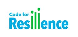 Code for Resilience Hackathon Logo.