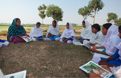 Annual Menstrual Hygiene Management in WASH in Schools: outcomes.