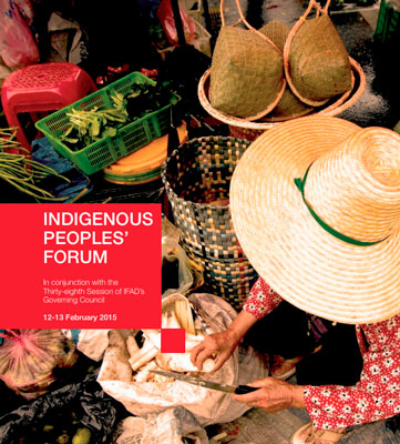 2nd global meeting of the Indigenous Peoples’ Forum at IFAD.