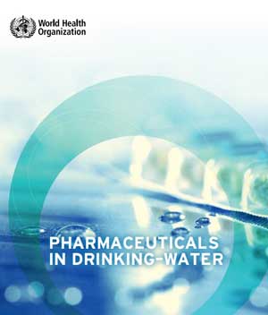 Portada del informe Pharmaceuticals in drinking water
