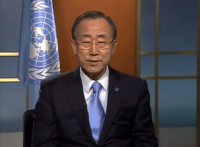 Video message from UN Secretary-General for IYWC