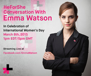 Emma Watson Facebook Chat 8 March 2015