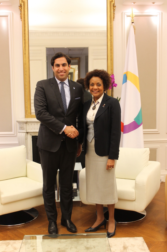 with the Secretary-General of OIF - la Francophonie