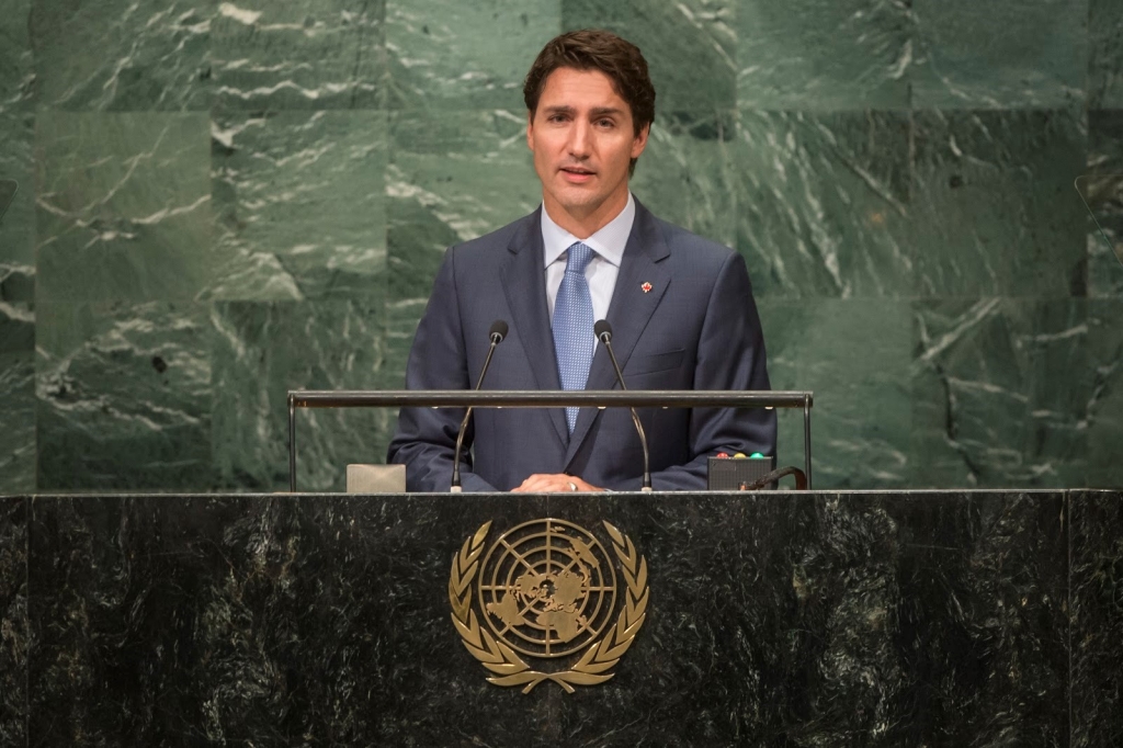 Justin Trudeau, Prime Minister and Minister of Intergovernmental Affairs and Youth of Canada. 