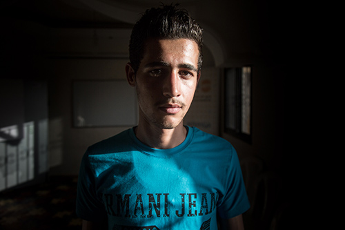 Syrian refugee Mohamad Hasan [not the Mohamed quoted in the story] learned about the dangers of child marriage from a UNFPA-supported youth programme. © UNFPA Lebanon/Sima Diab
