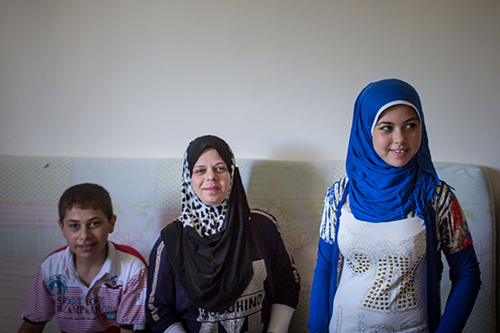 “I tell my friends that getting married early will deprive them of their childhood," said Raneem Abras, 16, a Syrian refugee in Lebanon’s Chouf Mountains. She works with a youth programme to raise awareness of the harms of child marriage. © UNFPA Lebanon/Sima Diab