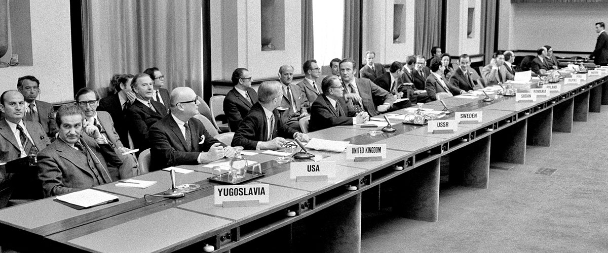 不扩散核武器条约缔约国审议大会筹备委员会首次会晤。 联合国图片 
