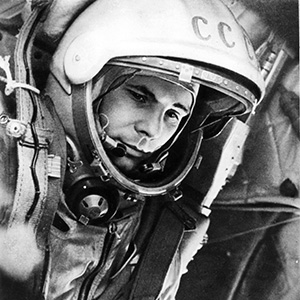 宇航员尤里·加加林。能源火箭航天集团资料图片