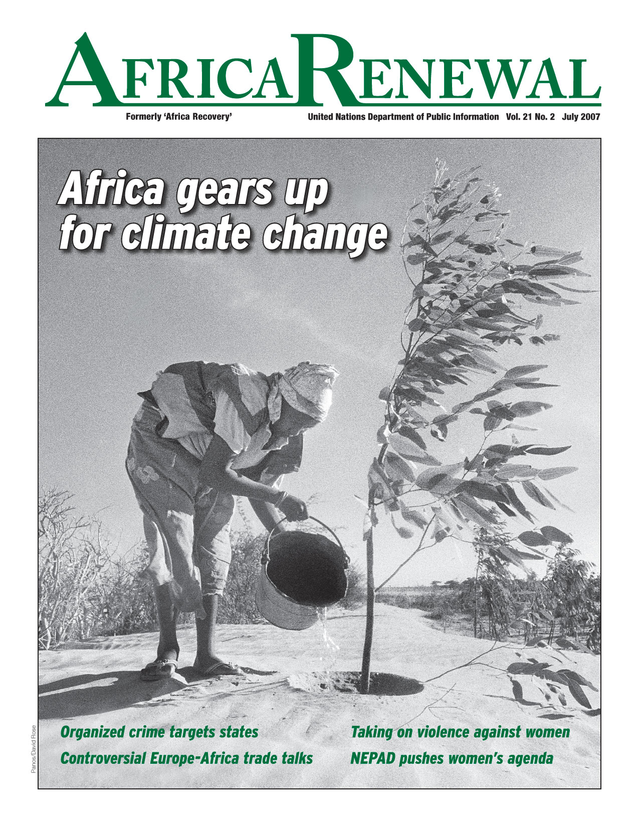 Africa Renewal Magazine July 2007