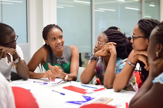Students at the African Leadership University in Mauritius. Photo: ALU website