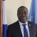 Babatunde Ahonsi, UN Resident Coordinator in Sierra Leone.