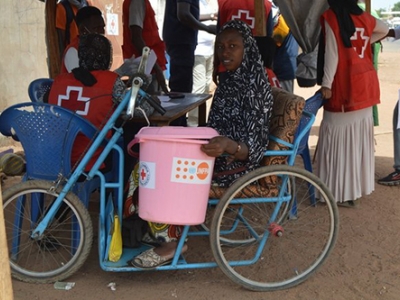 Fatoumata Fatty says hygiene products are often difficult to access. All people deserve to be able keep themselves safe and healthy.