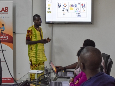 Session de formation au BeoogoLAB pour les porteurs de projets