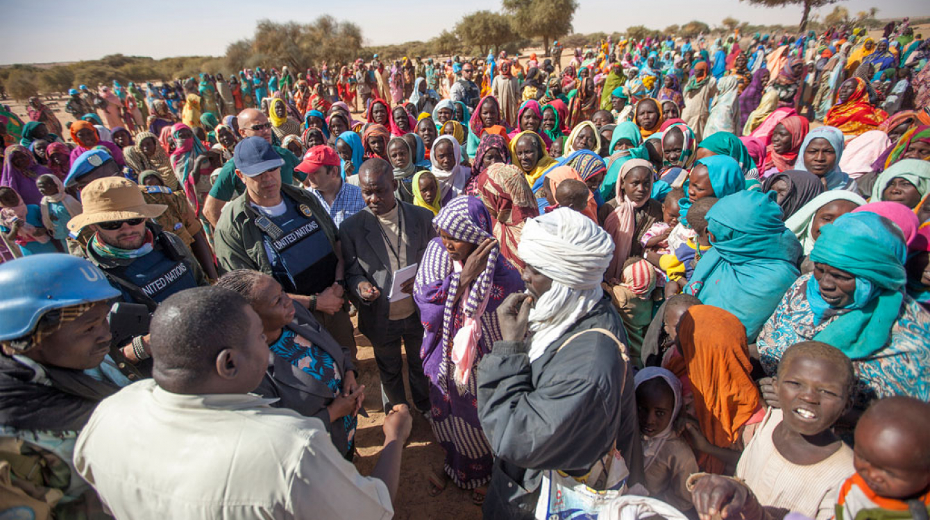 On 24 January 2016, officials from the UN-African Union Mission in Darfur (UNAMID) visited Anka and Umm Rai, North Darfur, and interacted with the displaced population who spoke about their concerns regarding the lack of food, shelter, water resources and