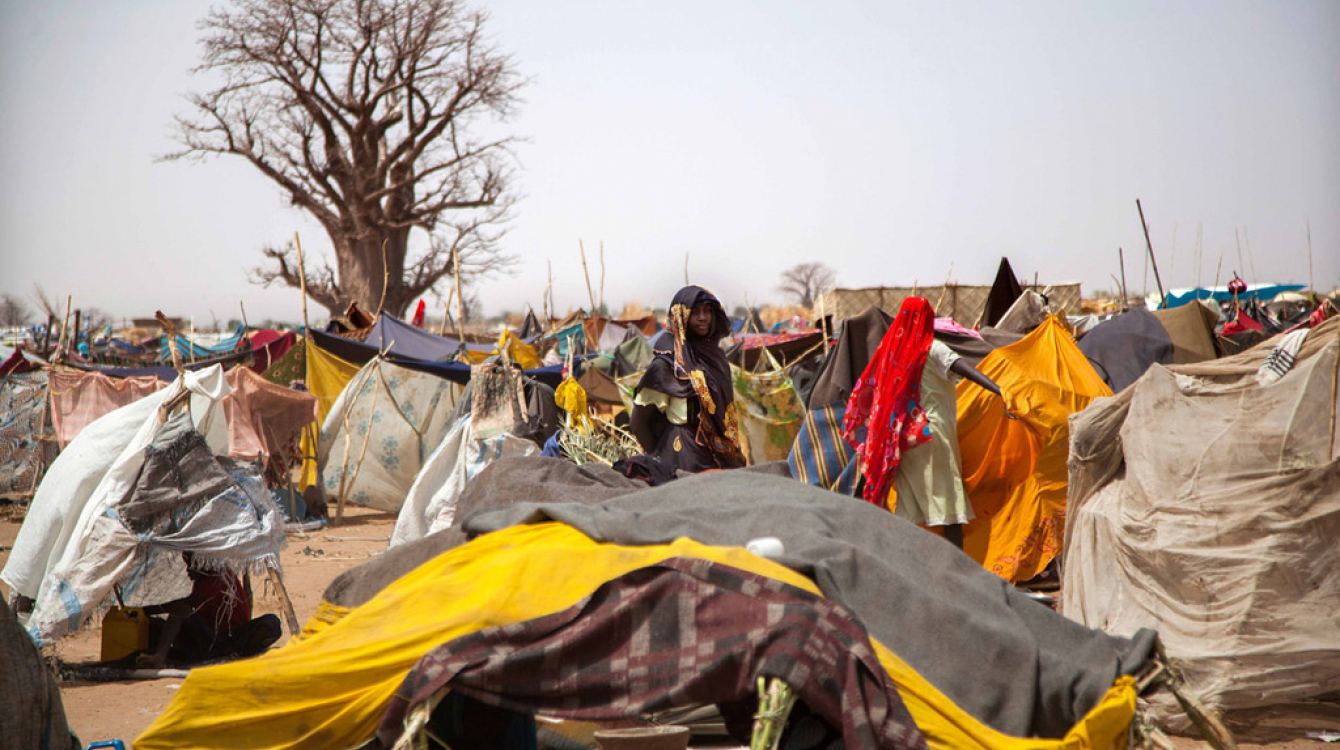 Des personnes déplacées par les affrontements au Darfour en août 2015. Photo MINUAD/Albert González Farran