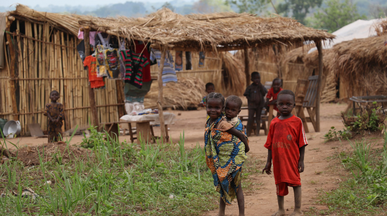 Des enfants en République centrafricaine. Photo : OCHA / Gemma Cortes