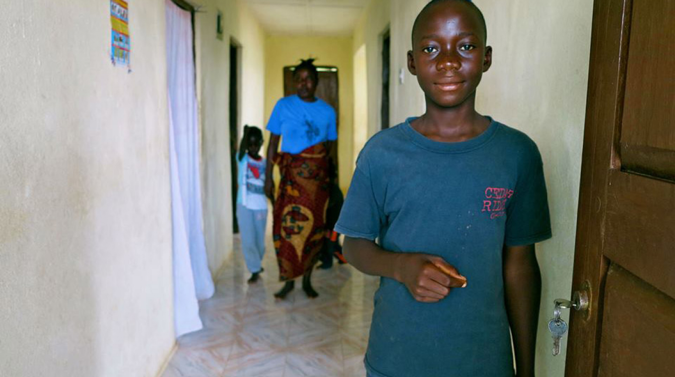 Thirteen year-old Francis from Sierra Leone lost his parents, sister and grandmother to Ebola. At least 3,700 children in West Africa have lost one or both parents to the disease since the start of the outbreak. Photo: UNICEF/Jo Dunlop