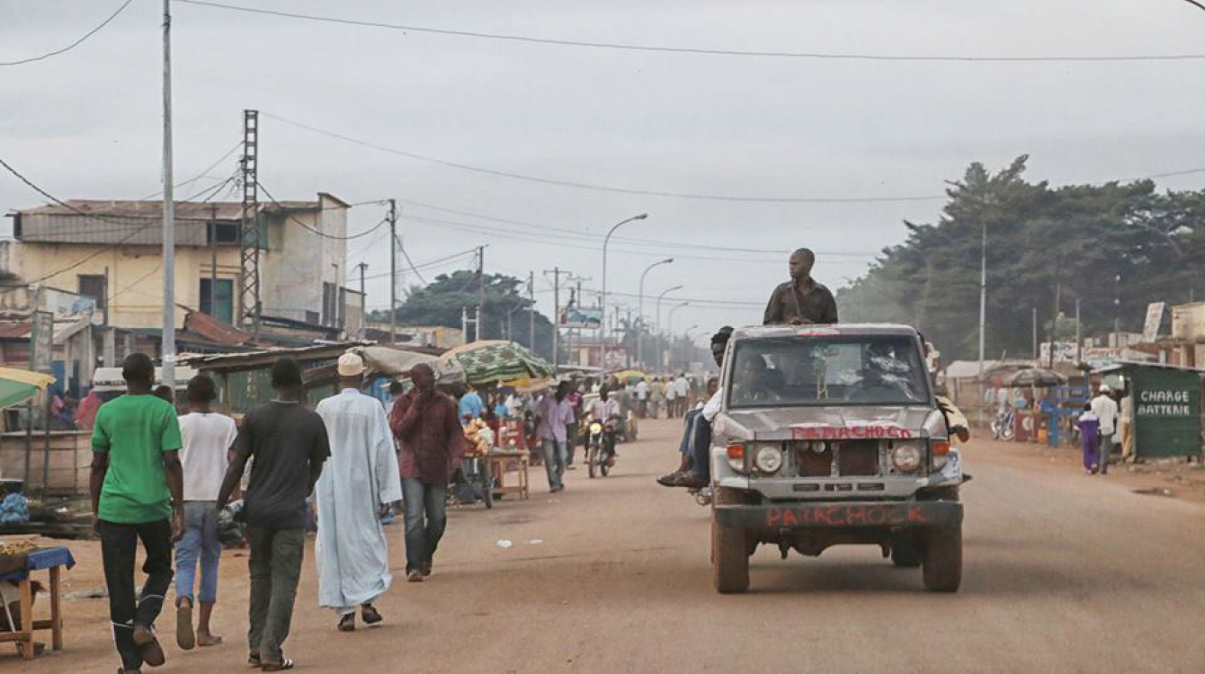A street scene in Bangui, capital of the Central African Republic (CAR). Photo: MINUSCA