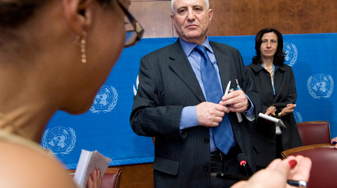 Le Représentant spécial du Secrétaire général des Nations Unies pour l’Afrique de l’Ouest, Saïd Djinnit. Photo ONU