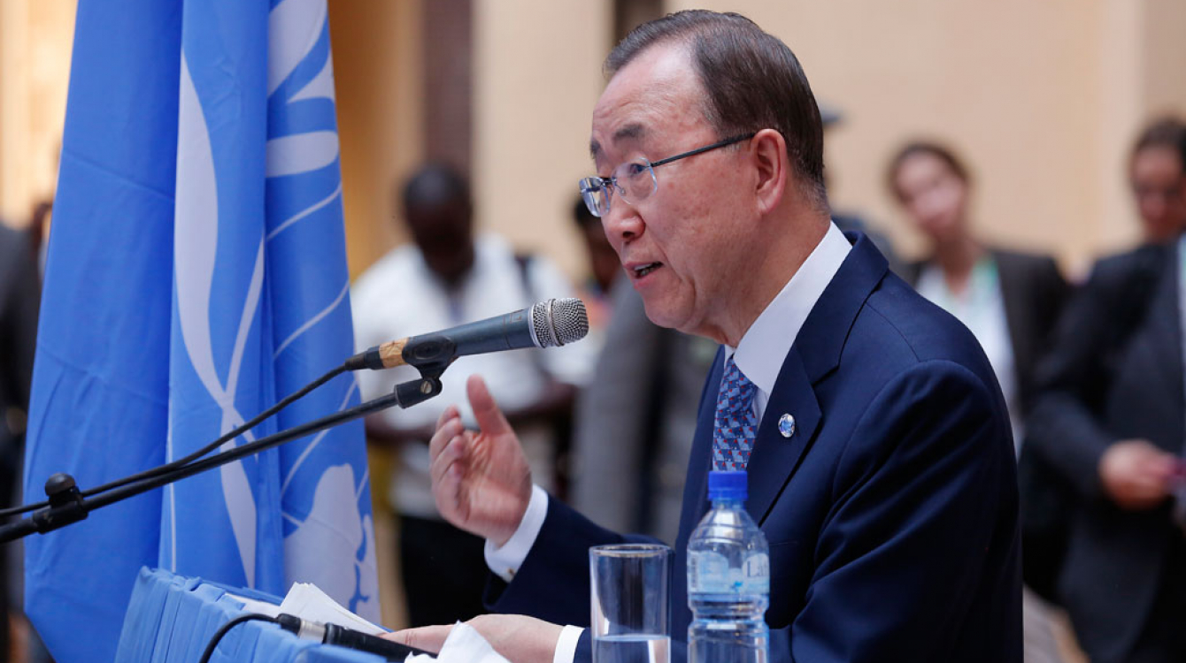 Secretary-General Ban Ki-moon. UN Photo/Evan Schneider