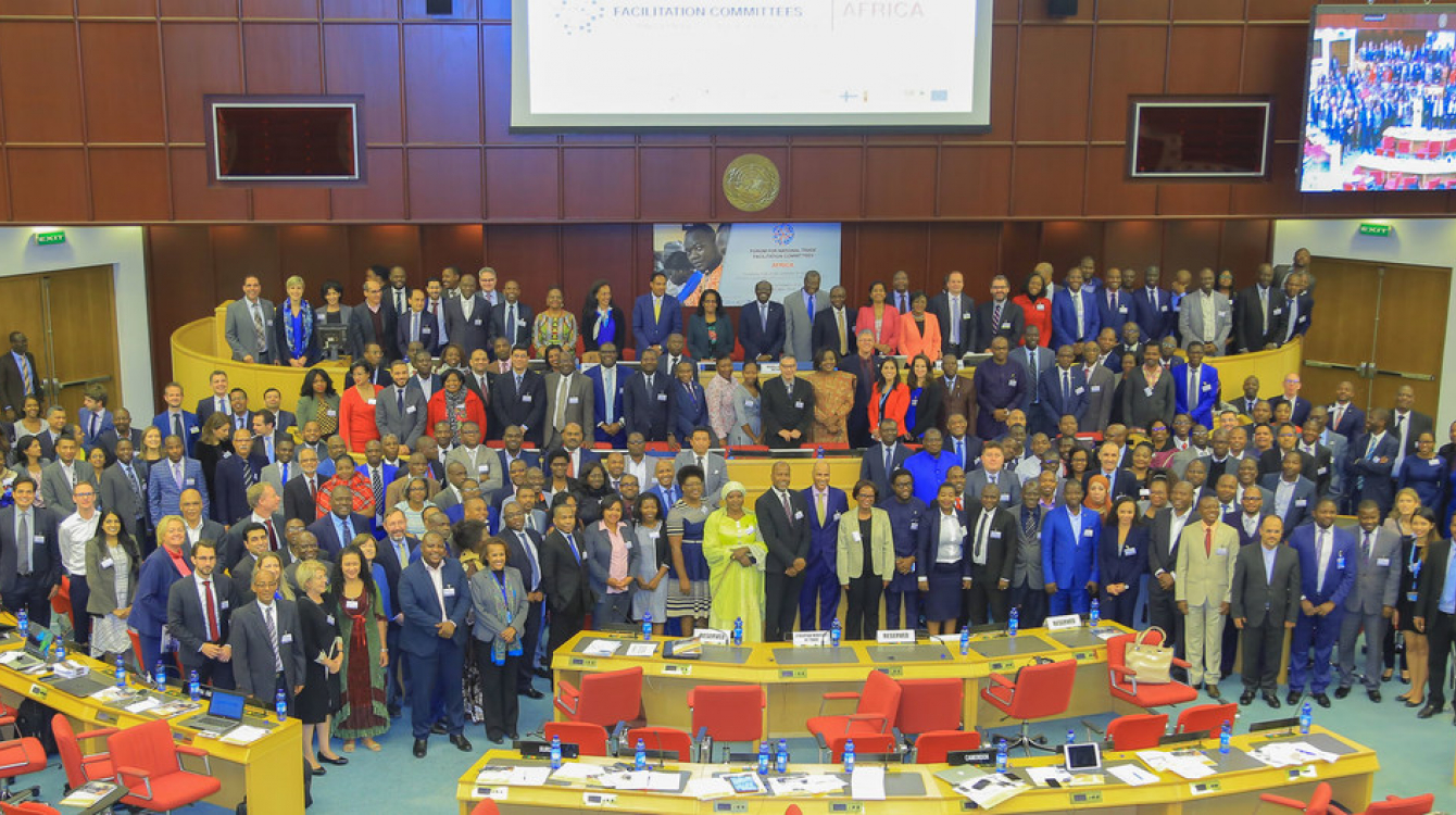 Participants at the African Forum for National Trade Facilitation Committees, 2018, Addis Ababa, Ethiopia. Photo Credits: UNCTAD