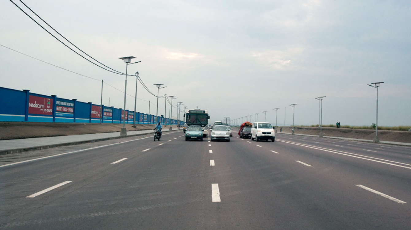 Financing is crucial for building critical infrastructure such as transport, telecommunications and roads, like this one at Kinshasa Airport in the Democratic Republic of the Congo. Photo: Simone D. McCourtie/World Bank