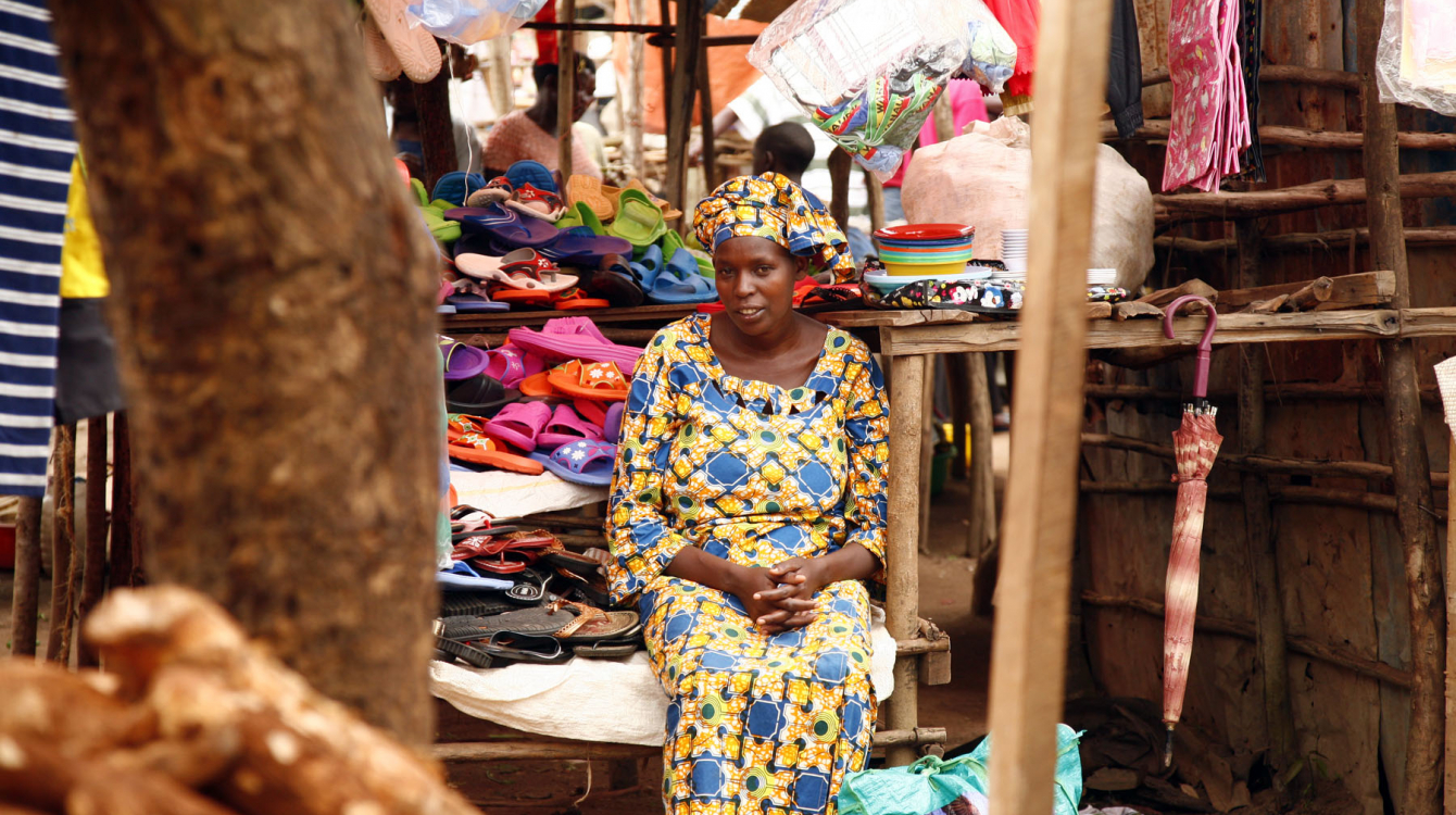 Batsinda market woman