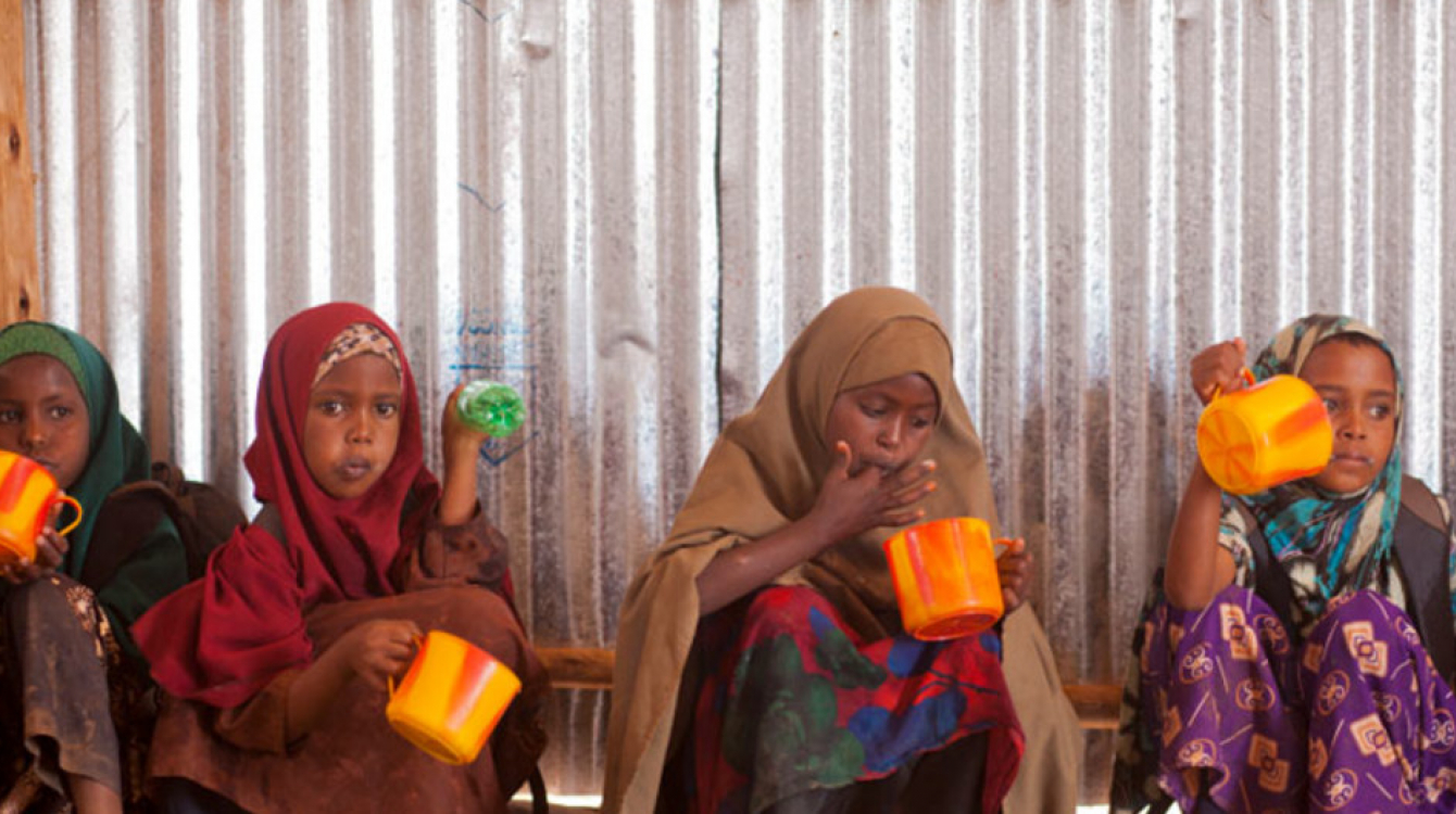 Watoto wakimbizi kutoka Somalia wakiwa kwenye kambi ya Buramoni nchini Ethiopia. Picha: WFP/Jiro Ose.